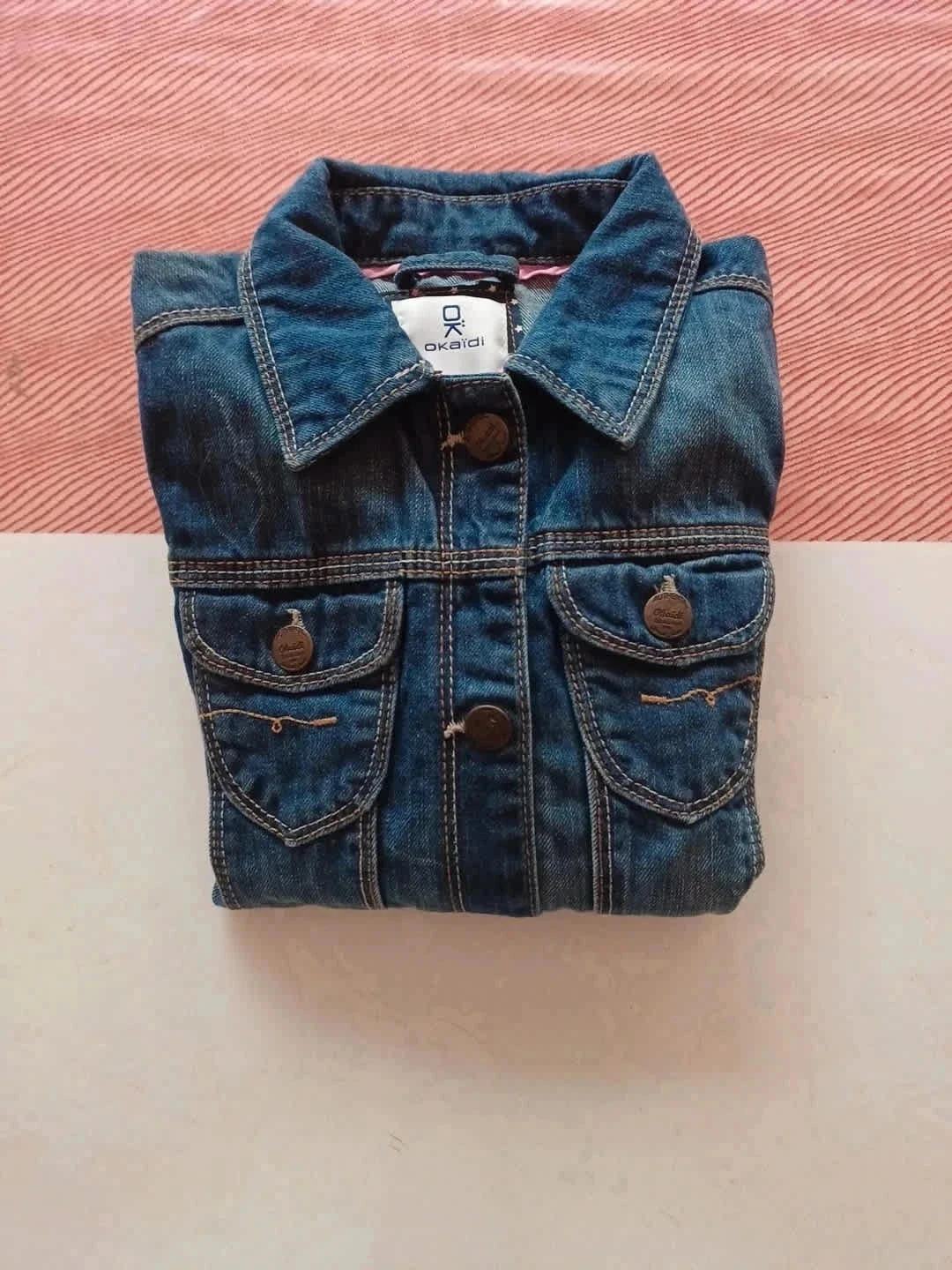 Casaco jeans okaidi 10anos – photo 3